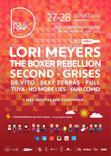 Polifonik Sound 2014: Lori Meyers, Grises, Full, Tuya...