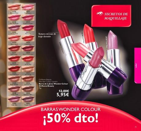 ORIFLAME CATÁLOGO 5, ESTRENO DE LA NUEVA LINEA DE MAQUILLAJE