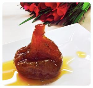 Higo en almíbar con dulce de manzana y queso fresco la foto-1733_Fotor