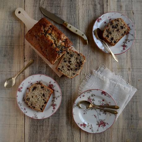 BANANA BREAD WITH CHOCOLATE O PAN DE PLATANO CON CHOCOLATE BANANA BREAD WITH CHOCOLATE O PAN DE PLATANO CON CHOCOLATE