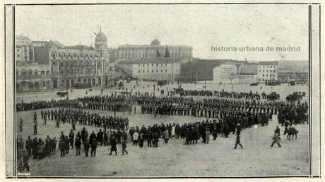 La Plaza de España en 1914