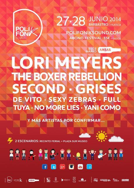 Polifonik Sound 2014: Lori Meyers, Grises, Sexy Zebras, Second, Full... Polifonik Sound 2014: Lori Meyers, Grises, Sexy Zebras, Second, Full...