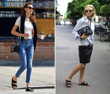trend report barbara crespo slide sandals celebrities looks fashion blogger outfits blog de moda trend report barbara crespo slide sandals celebrities looks fashion blogger outfits blog de moda