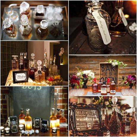 Wedding inspiration. Liqueour bar Wedding inspiration. Liqueour bar