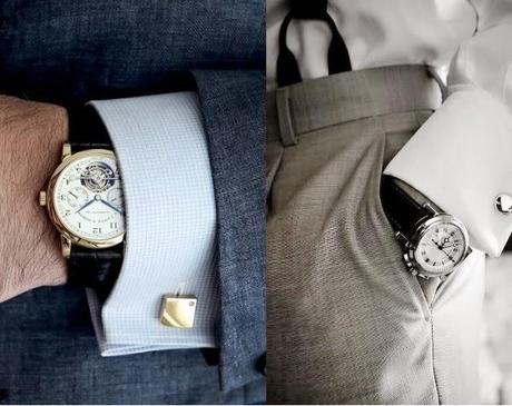 Cada gentleman con su reloj