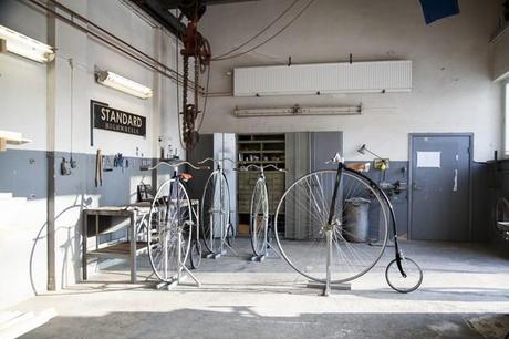 Standard highwheels: el arquitecto sueco Per-Olof Kippel revitaliza los orígenes de la bicicleta. 2 standard highwheels