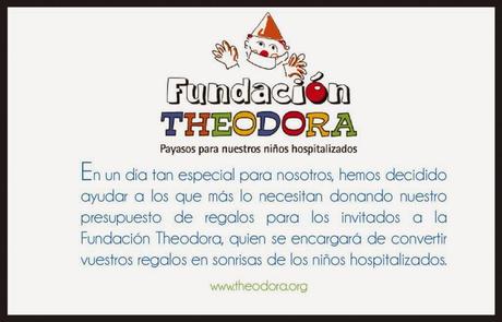 En tu boda regala solidaridad y risas con Fundación Theodora
