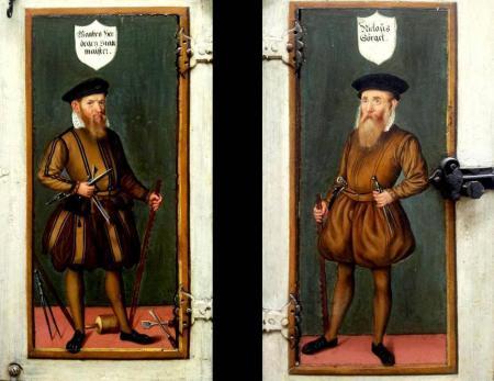 Los gremios geómetras de Núremberg Carpinteros