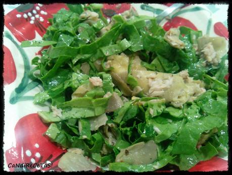 Ensalada templada de alcachofas y espinacas! Buenísimaaaaa! Ensalada templada de alcachofas y espinacas! Buenísimaaaaa!