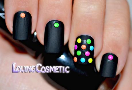 Nail Art Mate con Tachuelas Fluor #2 Nail Art Mate con Tachuelas Fluor #2