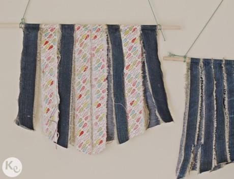 DIY. Fabric & demin pendant DIY. Fabric & demin pendant