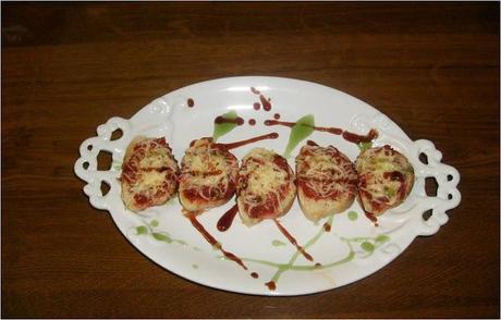 TAPA DE SOBRASADA CON QUESO TAPA DE SOBRASADA CON QUESO