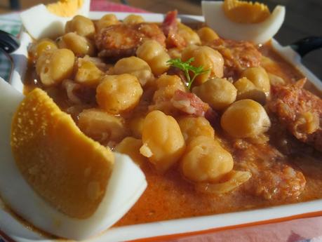 Garbanzos estofados olla GM