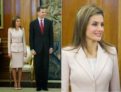 Letizia en Zarzuela y Alimentaria, cara y cruz y el mismo encrespado Letizia en Zarzuela y Alimentaria, cara y cruz y el mismo encrespado