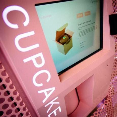 Cajero automático expendedor de cupcakes