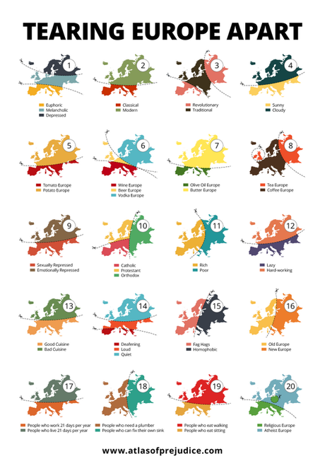 Atlas de los prejuicios: Cartografía de los estereotipos