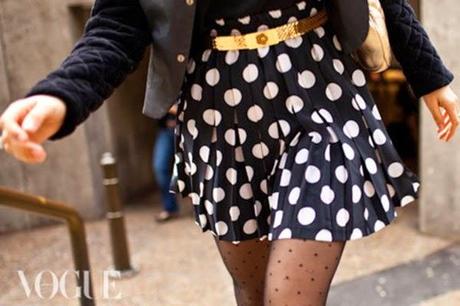 Street style: Polka dots