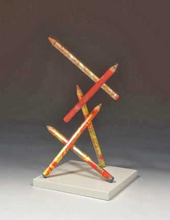 Bob van Breda. Lapiceros, inercia, equilibrio y gravedad. Bob van Breda. Lapiceros, inercia, equilibrio y gravedad.