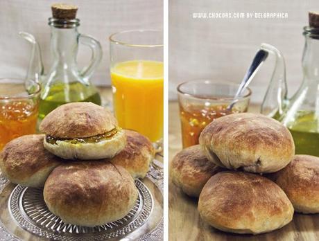 Pan de aceite con mermelada de naranja amarga mermelada naranja amarga