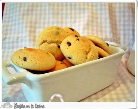 Galletas de leche condensada y chips