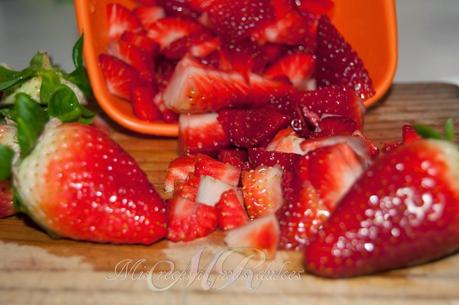 TARTA DE FRESA Y CHOCOLATE TARTA DE FRESA Y CHOCOLATE