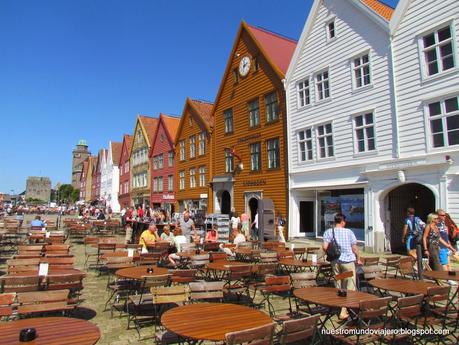 Bergen; la capital de los fiordos occidentales