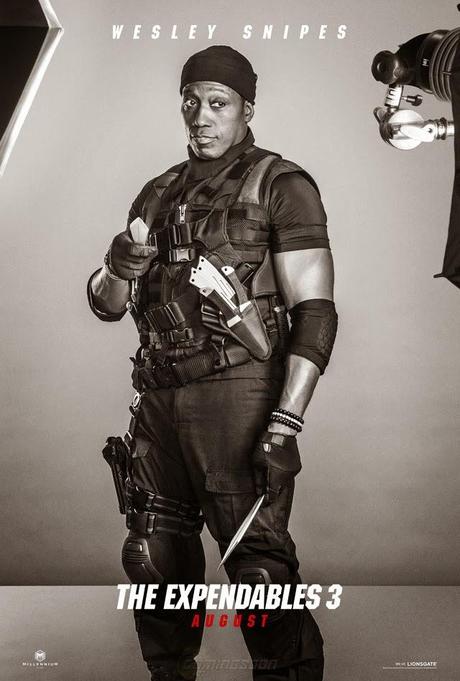 POSTERS INDIVIDUALES CON LOS PROTAGONISTAS DE LOS MERCENARIOS 3 ¡Y TRAILER FILTRADO! POSTERS INDIVIDUALES CON LOS PROTAGONISTAS DE LOS MERCENARIOS 3 ¡Y TRAILER FILTRADO!