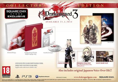 La edición coleccionista de Drakengard 3 llegará finalmente a Europa drakengard 3 coleccionista