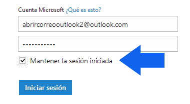 Como Mantener tu sesion iniciada en Outlook