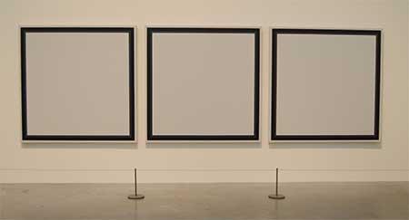 Ejemplo de obra minimalista de Tate Modern