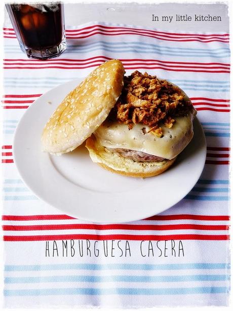 Hamburguesa casera Hamburguesa casera