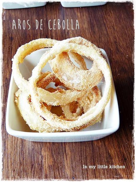 Aros de cebolla al horno Aros de cebolla al horno