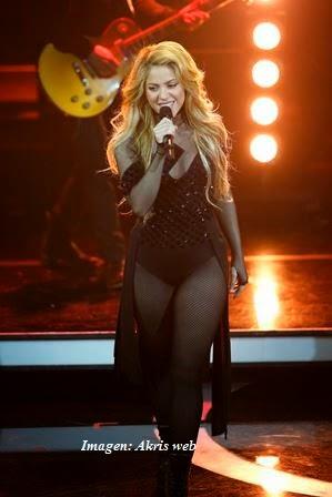 Shakira causó sensación en los Echo Awards 2014