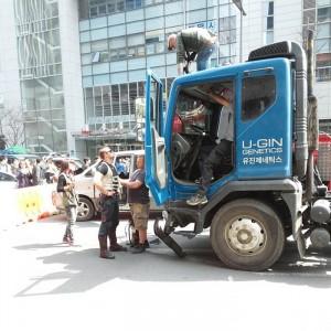 Nueva imagen del rodaje de Los Vengadores: La Era de Ultrón en Corea del Sur Rodaje de Los Vengadores: La Era de Ultrón