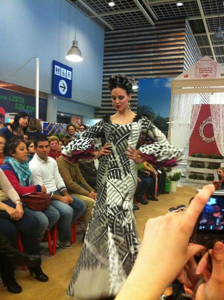 II Certamen de Moda flamenca en Ikea Sevilla