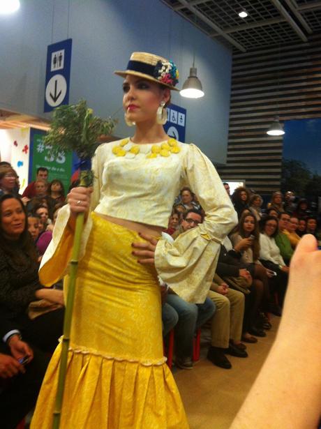 II Certamen de Moda flamenca en Ikea Sevilla