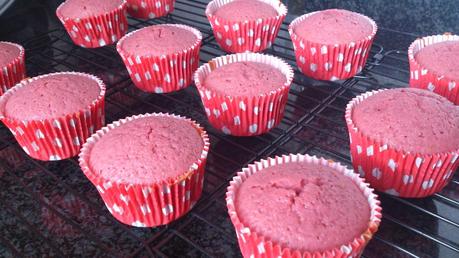 Cupcakes de frambuesa y chocolate