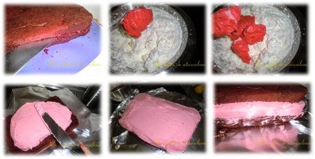 Tarta Pepa Pig red velvet Tarta Pepa Pig red velvet