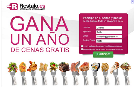 Recogida datos Restalo Recogida datos Restalo