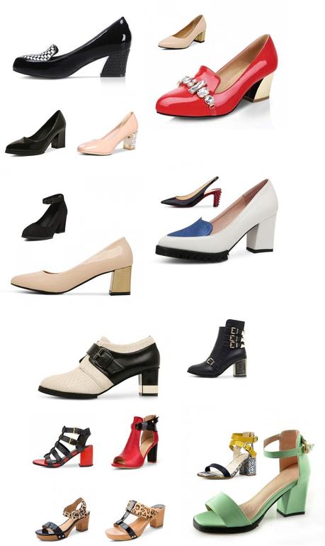 Tendencia. tacón medio Tendencia. tacón medio