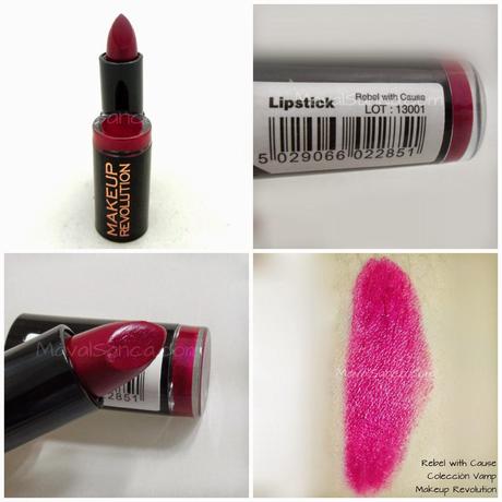 Colección Vamp: Black Heart, Rebel with cause y 100% Vamp de Makeup Revolution Colección Vamp: Black Heart, Rebel with cause y 100% Vamp de Makeup Revolution