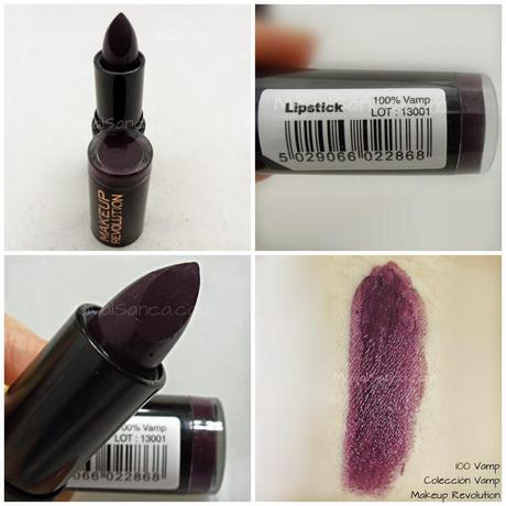 Colección Vamp: Black Heart, Rebel with cause y 100% Vamp de Makeup Revolution Colección Vamp: Black Heart, Rebel with cause y 100% Vamp de Makeup Revolution