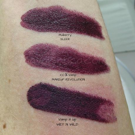 Colección Vamp: Black Heart, Rebel with cause y 100% Vamp de Makeup Revolution Colección Vamp: Black Heart, Rebel with cause y 100% Vamp de Makeup Revolution