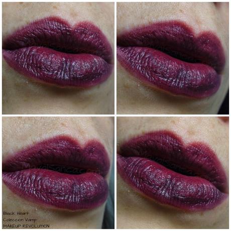 Colección Vamp: Black Heart, Rebel with cause y 100% Vamp de Makeup Revolution Colección Vamp: Black Heart, Rebel with cause y 100% Vamp de Makeup Revolution