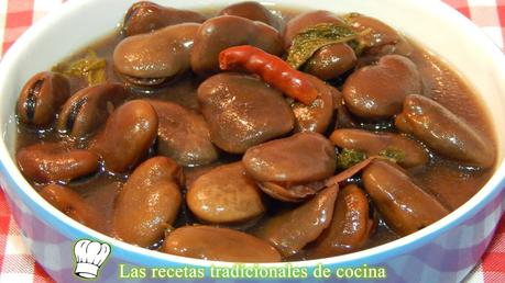 Receta fácil de habas cocidas con hierbabuena Habas cocidas con hierbabuena