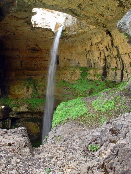 cascada de la garganta