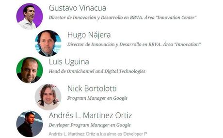 Concurso de Google y BBVA para crear apps productivas Jurado concurso