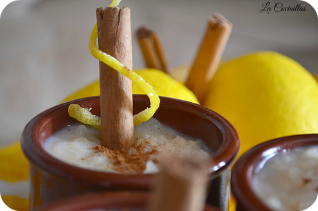 Arroz con leche caldoso