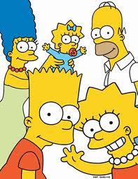 La cabecera de los Simpsons con personajes de carne y hueso.