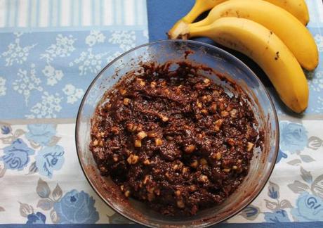 Bizcocho de chocolate con plátano (paso a paso) IMG_0804